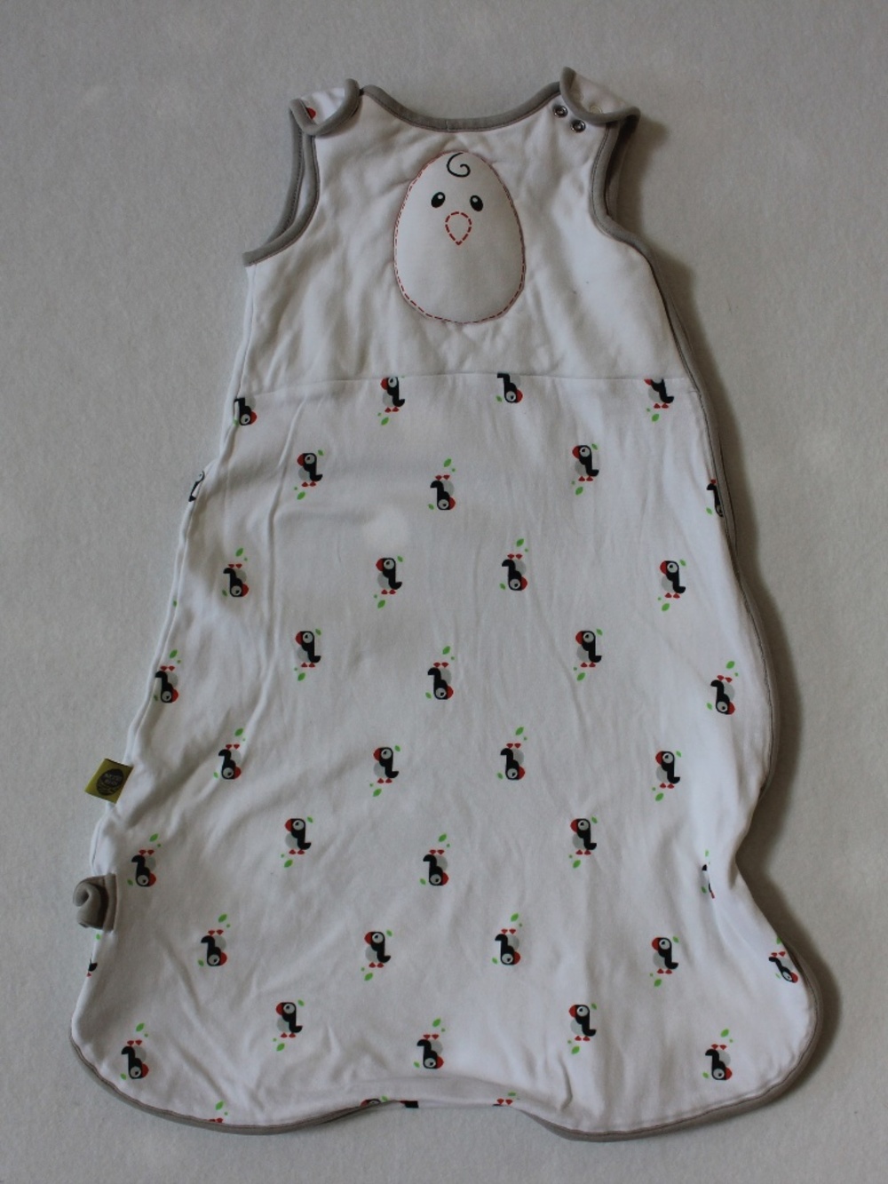 Nested Bean Zen Sack Wearable Blanket 100% Cotton 6-12 months